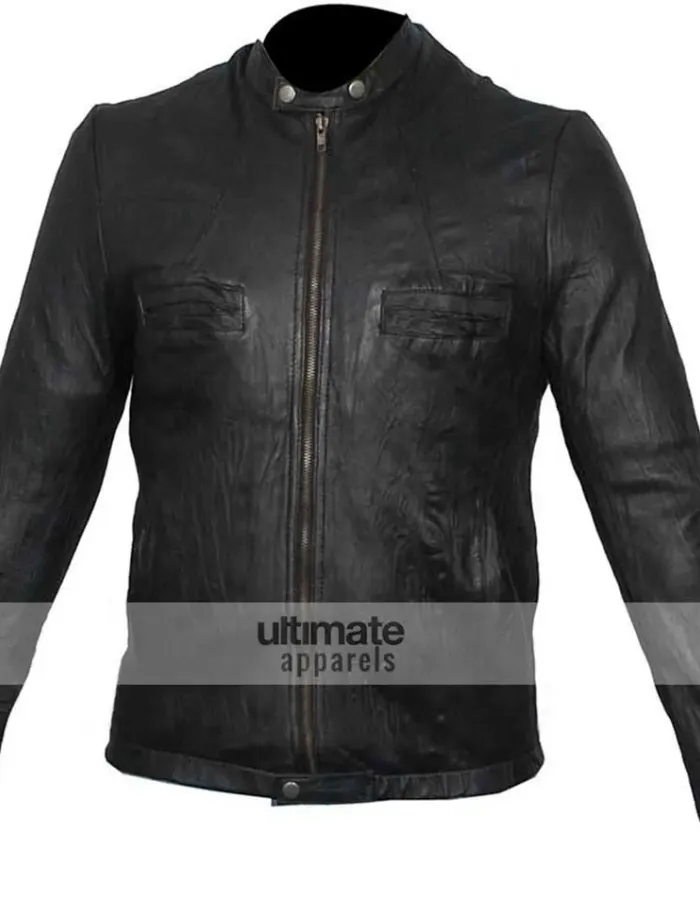 17 Again Zac Efron Oblow Black Leather Jacket 17 Again Zac Efron Oblow Black Leather Jacket