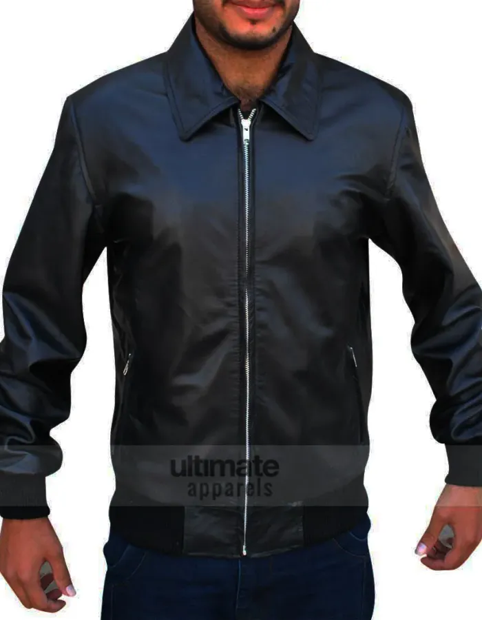 Arrow Oliver Queen (Stephen Amell) Black Bomber Jacket