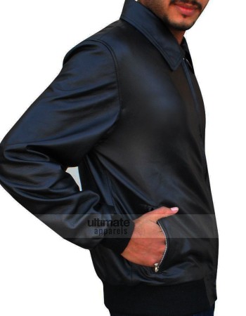 Arrow Oliver Queen (Stephen Amell) Black Bomber Jacket