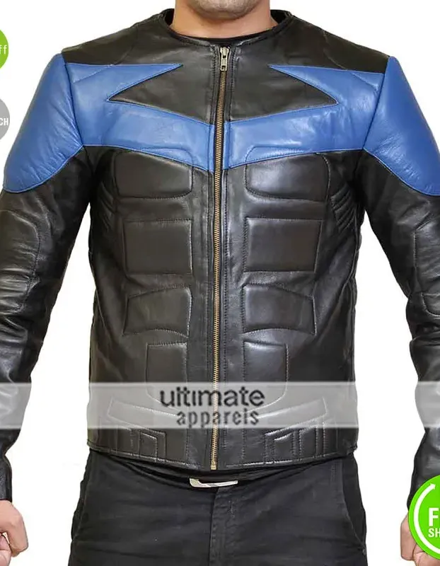 Batman Nightwing Halloween Cosplay Costumes Jacket 