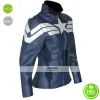 Captain America Winter Soldier Women Jacket Costume Captain America Winter Soldier Women Jacket Costume