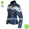 Captain America Winter Soldier Women Jacket Costume Captain America Winter Soldier Women Jacket Costume