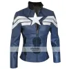 Captain America Winter Soldier Women Jacket Costume Captain America Winter Soldier Women Jacket Costume