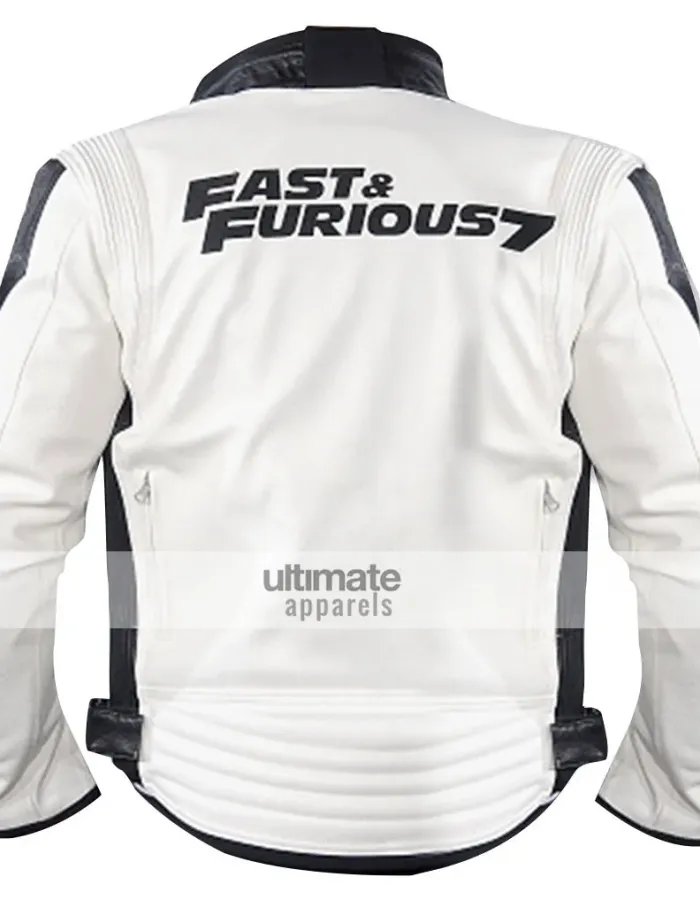 Fast and Furious 7 Premiere Vin Diesel White Jacket Fast and Furious 7 Premiere Vin Diesel White Jacket