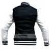 Kim Kardashian Black/White Varsity Bomber Jacket Kim Kardashian Black/White Varsity Bomber Jacket