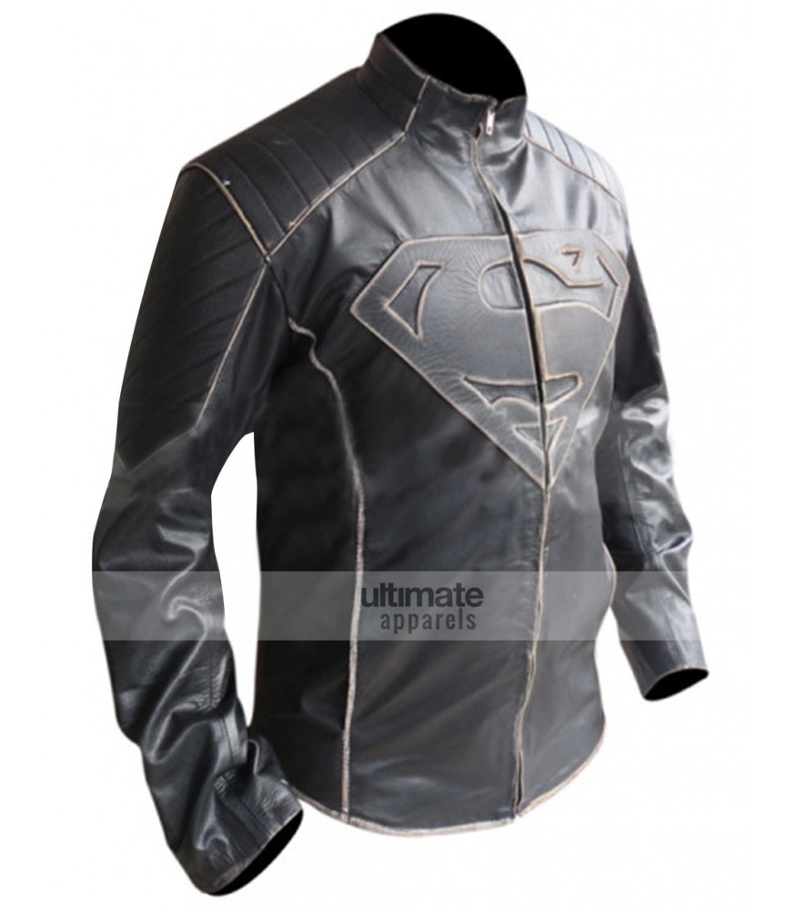 Smallville Premium Superman Black Buff Jacket