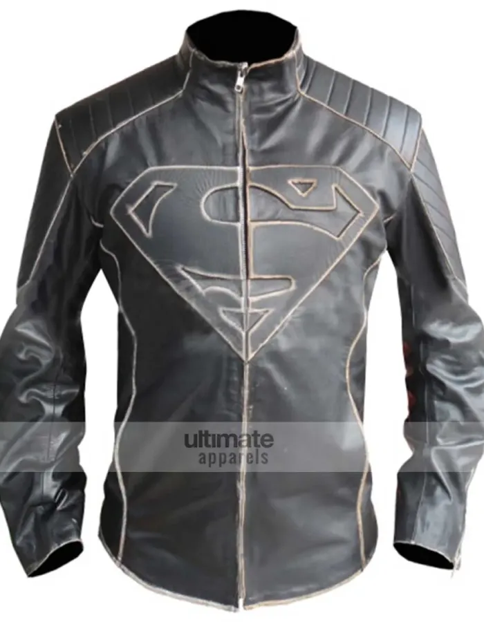 Smallville Premium Superman Black Buff Jacket