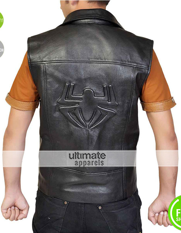 Spiderman Noir Replica Marvel Heroes Costume Vest Spiderman Noir Replica Marvel Heroes Costume Vest
