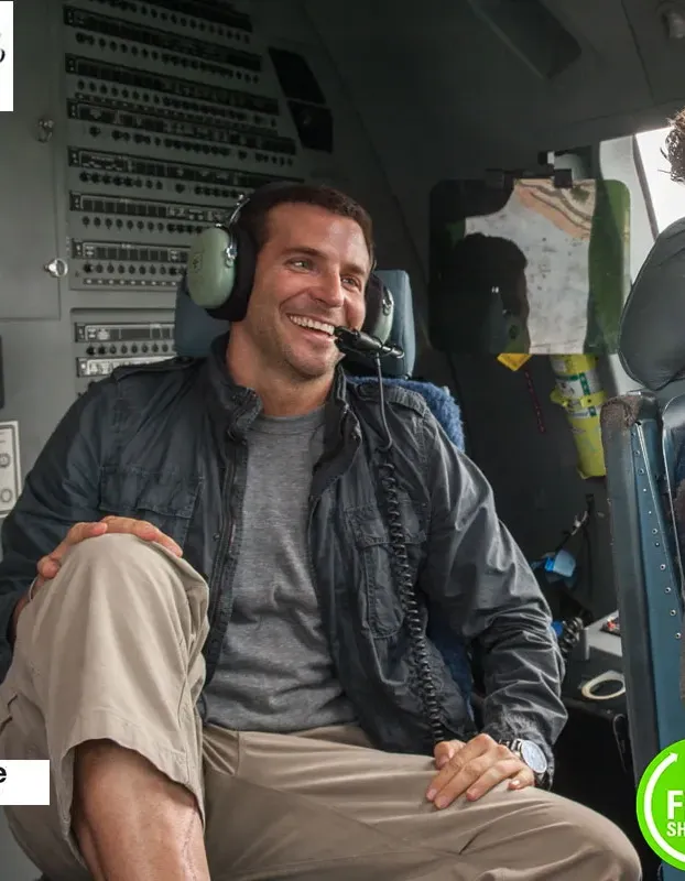 Bradley Cooper Aloha Brian-Gilcrest Military Jacket