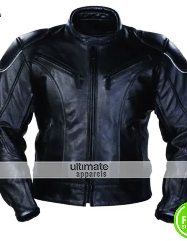 Australian Bikers Gear Razor Classic Armoured Motorcycle Jacket