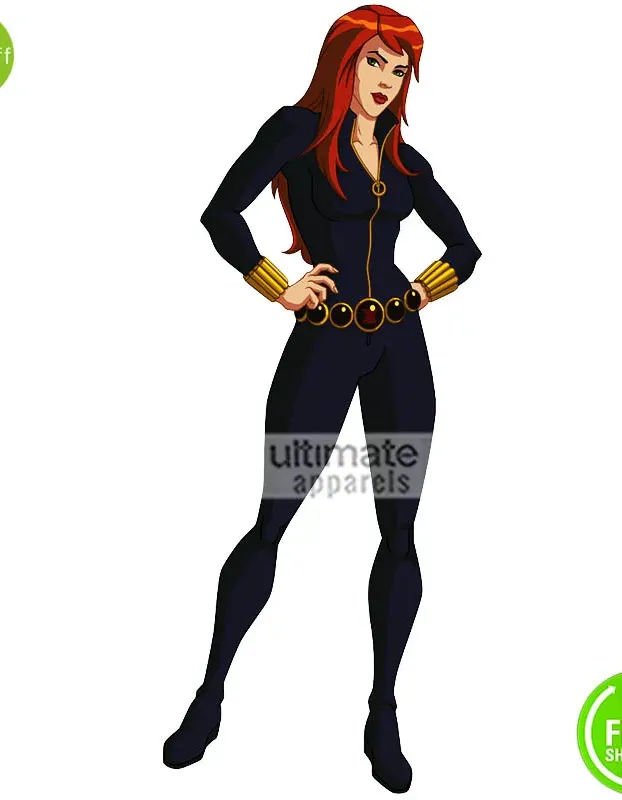 Avengers Assemble Black Widow Jacket
