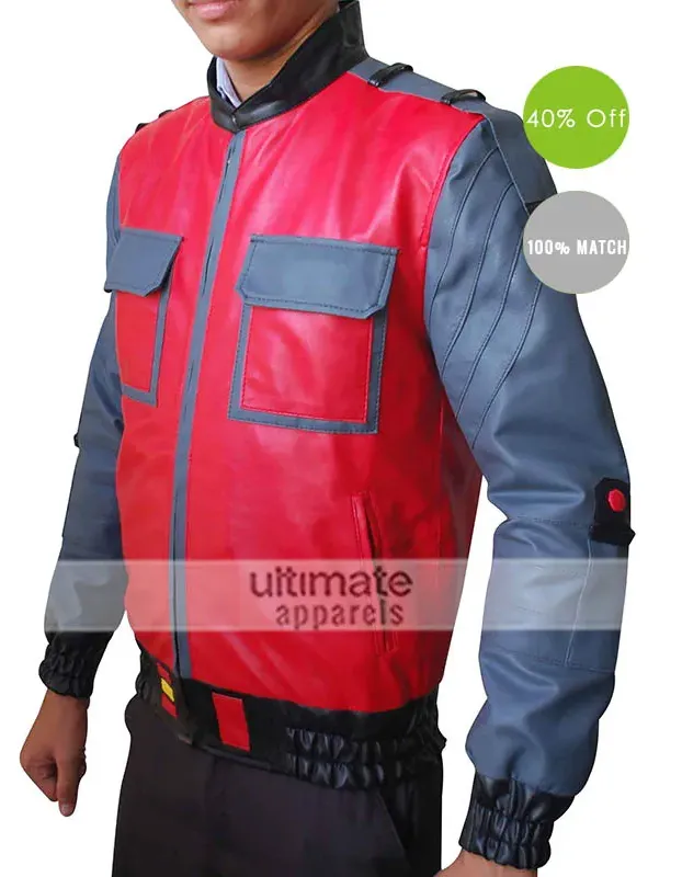 BTTF Back To The Future 2 Marty Mcfly 2015 Jacket