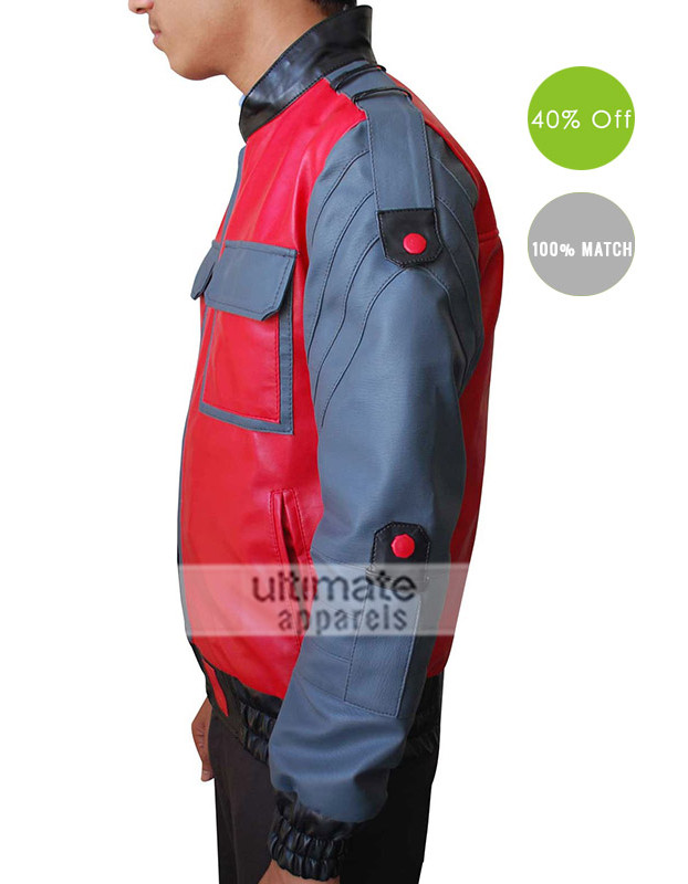 BTTF Back To The Future 2 Marty Mcfly 2015 Jacket