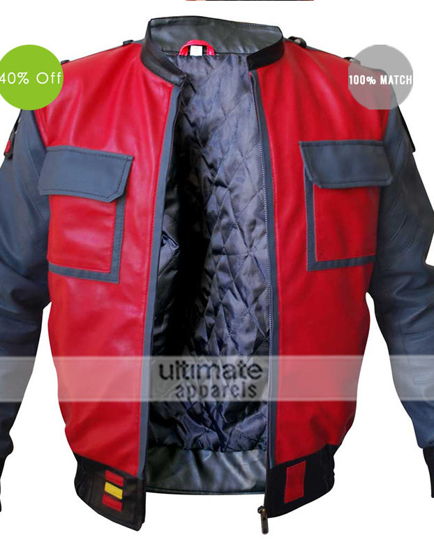 BTTF Back To The Future 2 Marty Mcfly 2015 Jacket