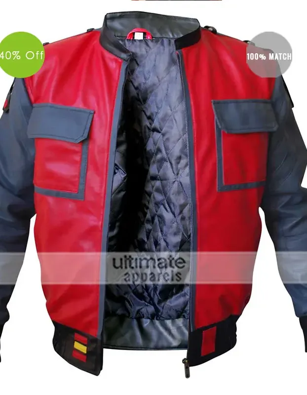 BTTF Back To The Future 2 Marty Mcfly 2015 Jacket