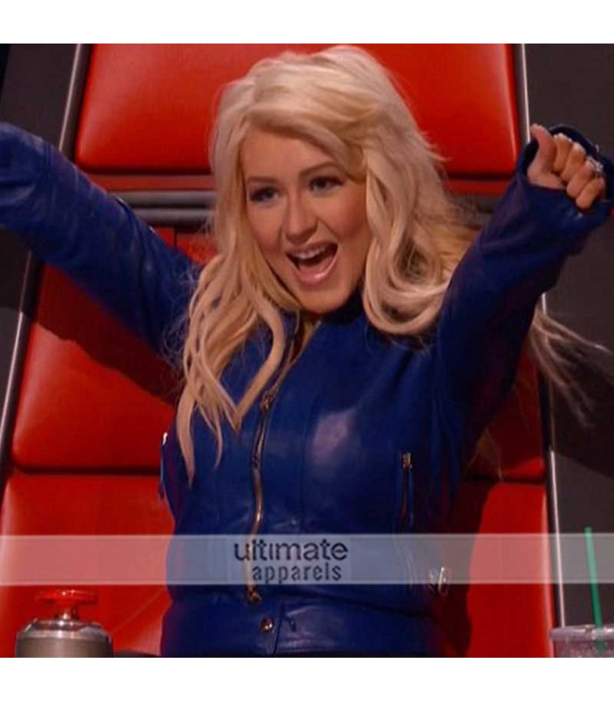Christina Aguilera Leather Jacket (On The Voice)