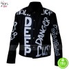 Cool As Ice Vanilla Ice (Johnny) Black Biker Jacket Cool As Ice Vanilla Ice (Johnny) Black Biker Jacket