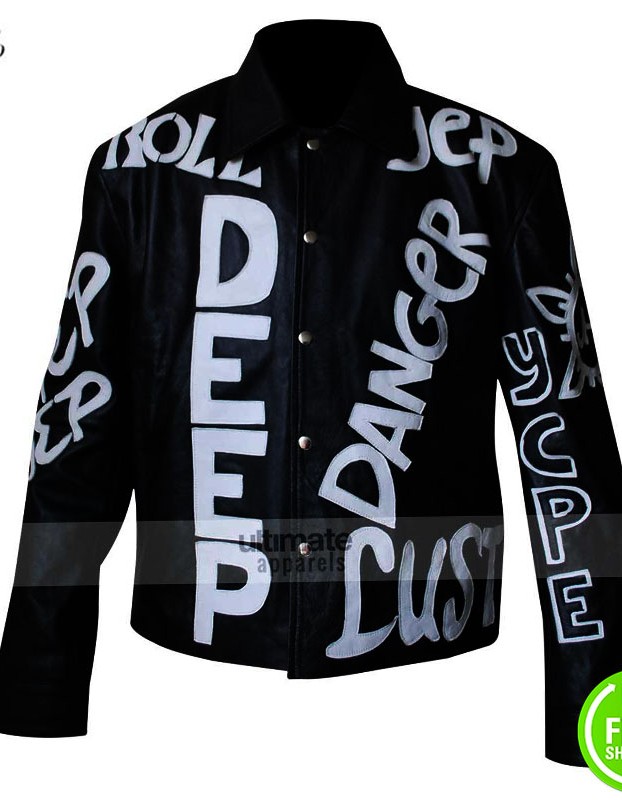 Cool As Ice Vanilla Ice (Johnny) Black Biker Jacket Cool As Ice Vanilla Ice (Johnny) Black Biker Jacket