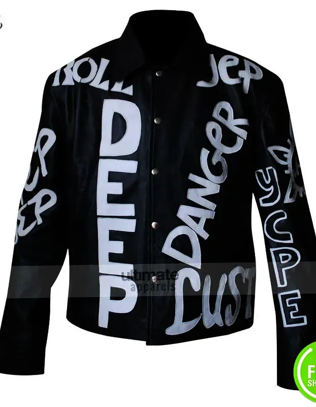 Cool As Ice Vanilla Ice (Johnny) Black Biker Jacket