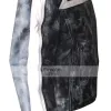 Designer Grey Bomber Biker Leather Jacket for Men Designer Grey Bomber Biker Leather Jacket for Men