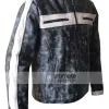 Designer Grey Bomber Biker Leather Jacket for Men Designer Grey Bomber Biker Leather Jacket for Men