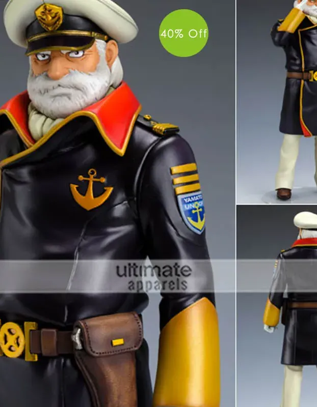 Space Battleship Yamato Juzo Okita Costume Jacket Space Battleship Yamato Juzo Okita Costume Jacket