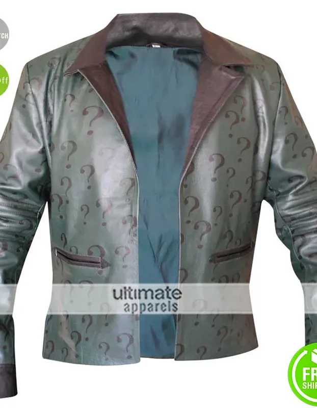 Batman Arkham City Riddler Costume Jacket Batman Arkham City Riddler Costume Jacket