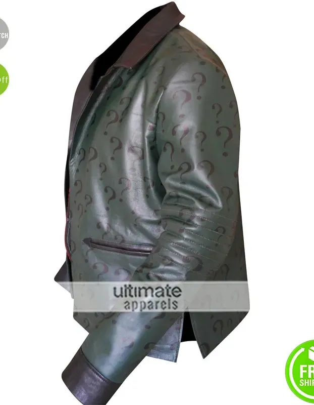Batman Arkham City Riddler Costume Jacket Batman Arkham City Riddler Costume Jacket