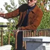 Armie Hammer The Man from Uncle Brown Jacket Armie Hammer The Man from Uncle Brown Jacket