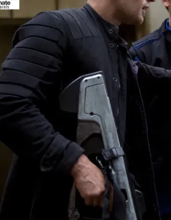 Insurgent Theo James (Tobias Eaton) Black Jacket