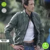American Heist Adrien Brody (Frankie) Green Jacket