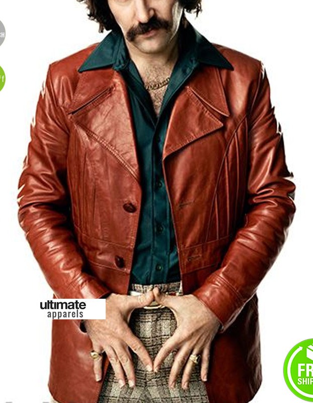 Anchorman 2 Paul Rudd (Brian Fantana) Brown Coat Anchorman 2 Paul Rudd (Brian Fantana) Brown Coat