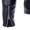 Black Fashion Men Short Slim Fit Collar Leather Jacket Black Fashion Men Short Slim Fit Collar Leather Jacket