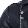 Black Fashion Men Short Slim Fit Collar Leather Jacket Black Fashion Men Short Slim Fit Collar Leather Jacket