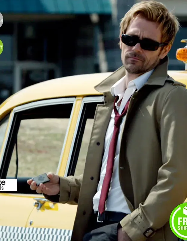 Constantine Movie Matt Rayan Long Men Coat