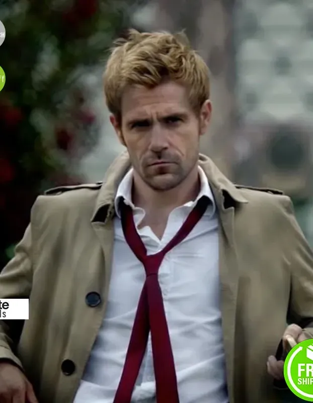 Constantine Movie Matt Rayan Long Men Coat