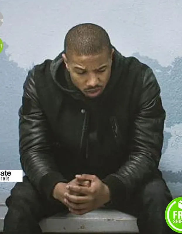 Creed Michael B Jordan (Adonis Creed) Hood Jacket Creed Michael B Jordan (Adonis Creed) Hood Jacket