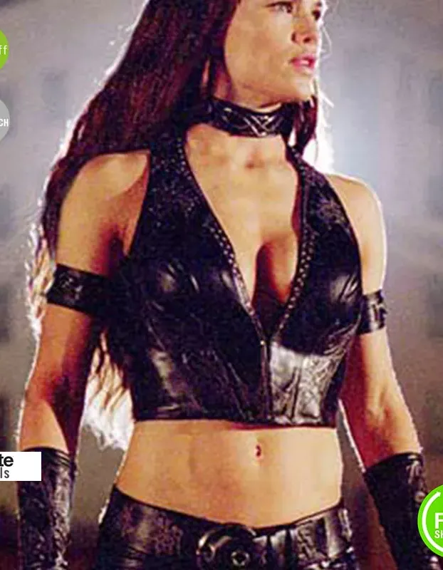 Daredevil Jennifer Garner (Elektra) Black Vest Costume