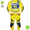 Honda Camel Yellow Motorcycle Racing Suit Jacket Honda Camel Yellow Motorcycle Racing Suit Jacket
