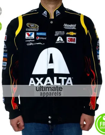 Jeff Gordon Axalta Nascar 2015 Racing Black Jacket