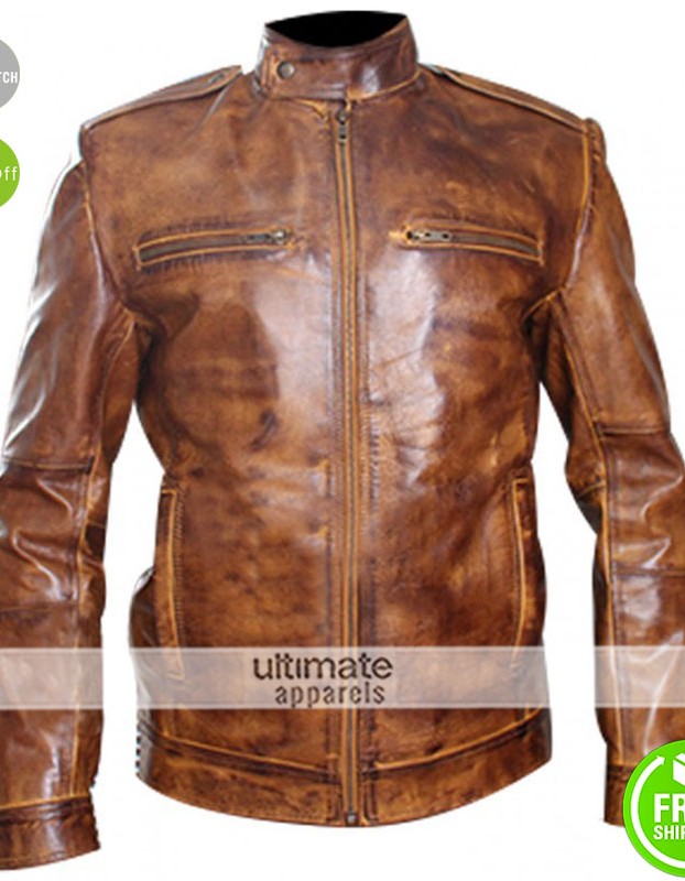 Men Designer Rider Bronze Leather Jacket Men Designer Rider Bronze Leather Jacket