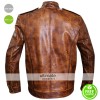 Men Designer Rider Bronze Leather Jacket Men Designer Rider Bronze Leather Jacket