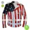 American Flag 2016 Men’s Rider Faux Leather Jacket 