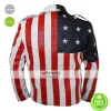 American Flag 2016 Men’s Rider Faux Leather Jacket American Flag 2016 Men’s Rider Faux Leather Jacket