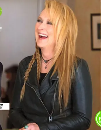 Ricki And The Flash Meryl Streep Black Leather Jacket