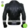 Ryan Gosling Black Biker Leather Jacket Ryan Gosling Black Biker Leather Jacket