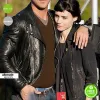 Ryan Gosling Black Biker Leather Jacket Ryan Gosling Black Biker Leather Jacket