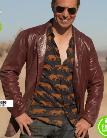 Seven Psychopaths Sam Rockwell (Billy) Leather Jacket