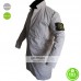 Stone Island Beige Trench Track Coat Green Street