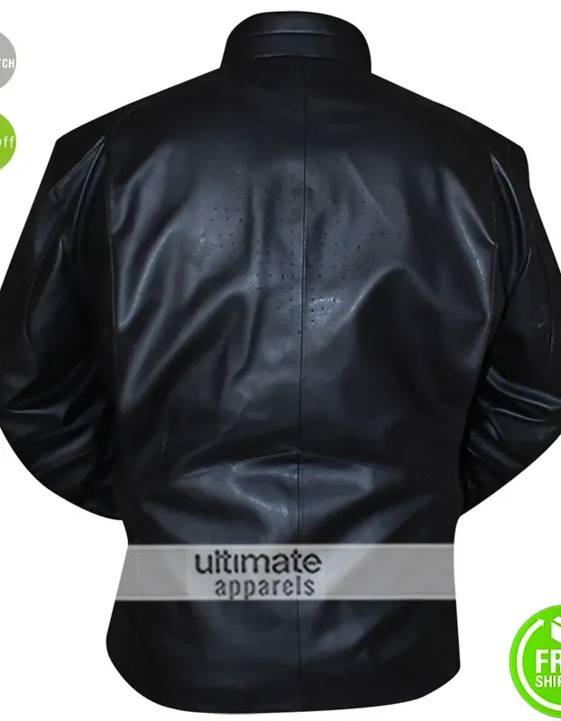 Superman 2016 Synthetic Black/Red Leather Jacket